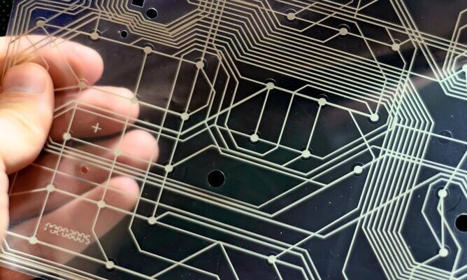 What is Transparent PCB board